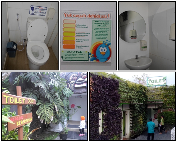 toilet yang bersih di eco green park