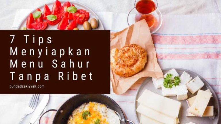 tips menyiapkan sahur