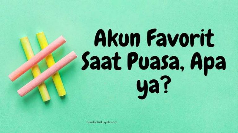 akun favorit saat puasa