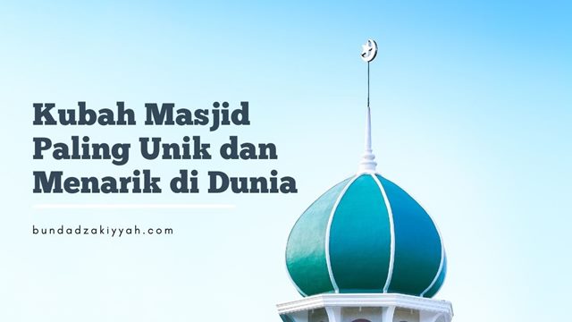 kubah masjid paling unik