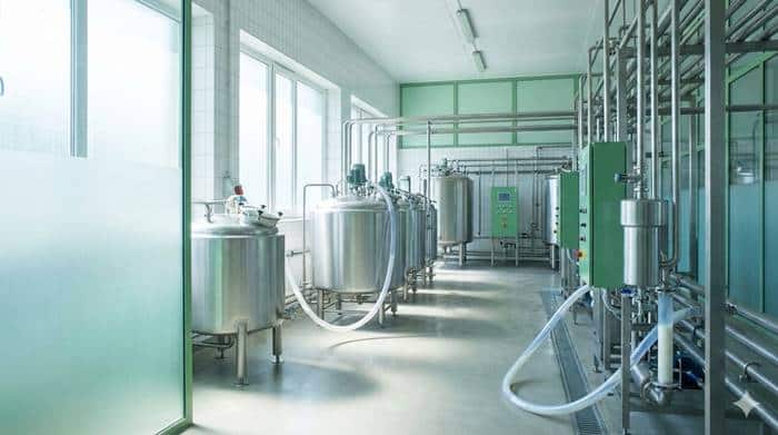 Proses pasteurisasi untuk menjaga susu segar tetap aman dan bernutrisi